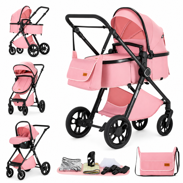 Poussette 3 en 1 | Deluxe